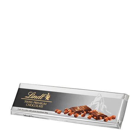 Lindt Swiss Premium Chocolate Dark Hazelnut Gr Duty Free Bestvalue