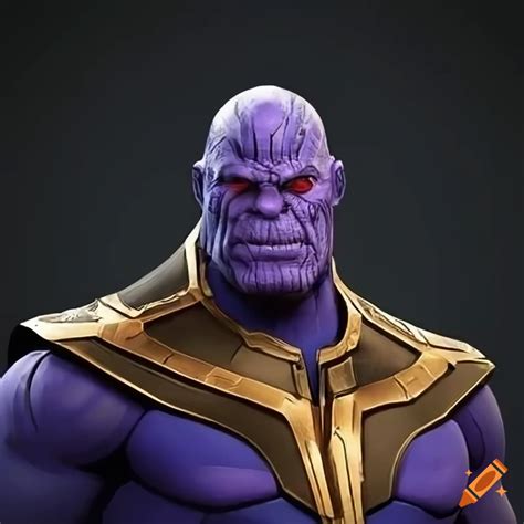 Grimmace As Thanos On Craiyon