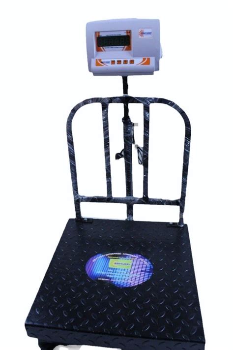 Abhyuday Mild Steel Heavy Duty Platform Weight Scale Model Name Number