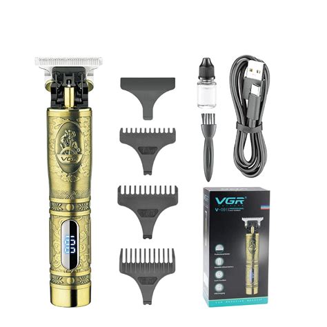 VGR V 091 Professional Cordless Hair Clipper With Digital Display