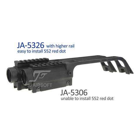 G36 Carry Handle 3.5x Scope, High Top Rail Version | JJ Airsoft