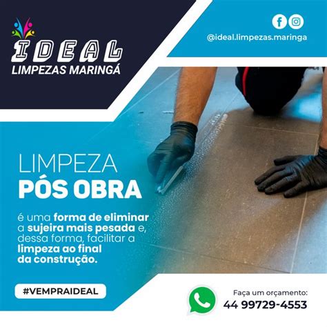 Voc Sabe Qual A Import Ncia Da Limpeza P S Obra De Extrema