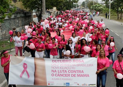 Caminhada Do Outubro Rosa Re Ne Cerca De Tr S Mil Pessoas Em Nova