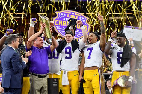 2019 Lsu Makes Case For Best Cfb Team Of All Time With Draft Record