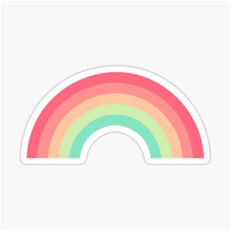 Pegatinas Pink Rainbow Stickers Cute Laptop Stickers Aesthetic