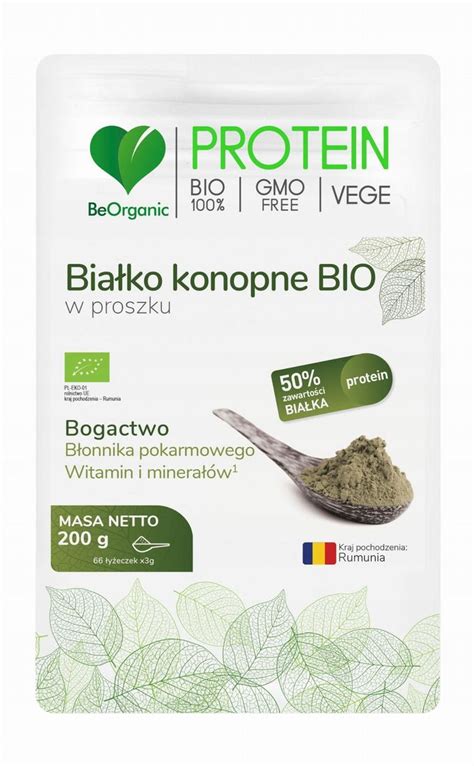 Beorganic Bia Ko Konopne Bio W Proszku G Erli Pl