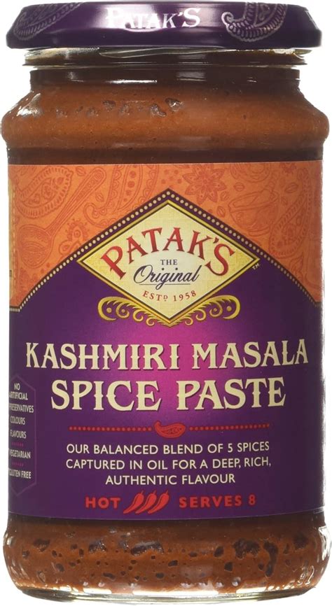 Patak S Kashmiri Masala Paste 295g Amazon Fr Epicerie