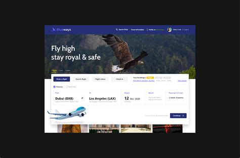 Flight Booking Website On Behance