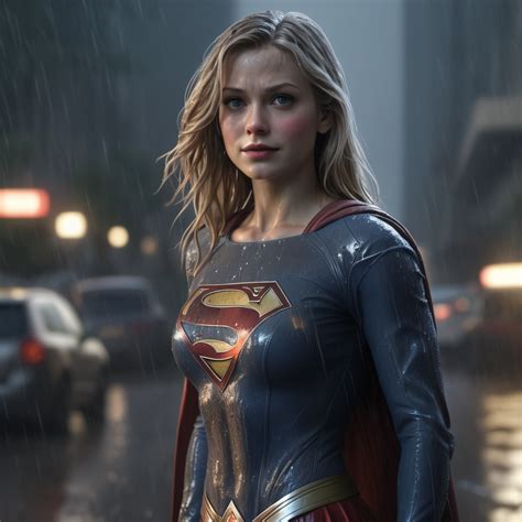 Supergirl In The Rain 1 By Elodtrebor On Deviantart