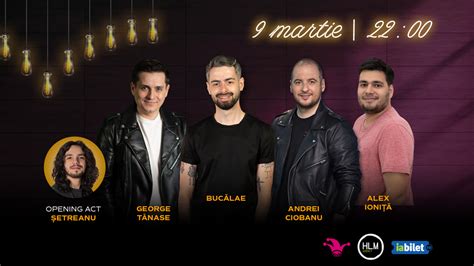 Bilete The Fool Stand up comedy cu Radu Bucălae George Tănase Andrei