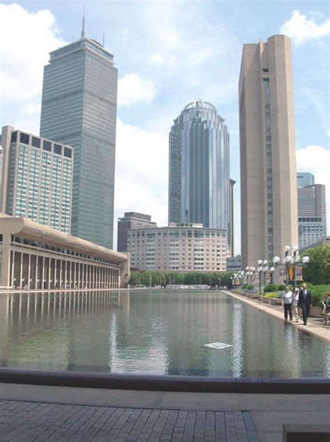 Reflecting Pool Downtown Boston Boston Architecture Visiting Boston