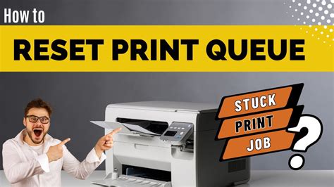 How To Clear Printer Queue In Windows 10 Fix Printer Queue Jams