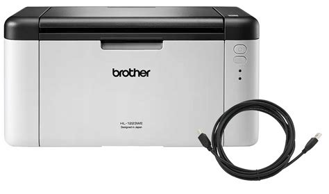Drukarka laserowa Brother HL-1223WE WiFi + kabel - 12597406119 ...