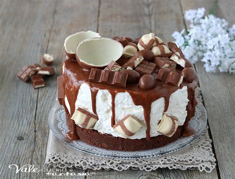 KINDER CHEESECAKE Torta Senza Cottura Con Panna E Biscotti Cheescake