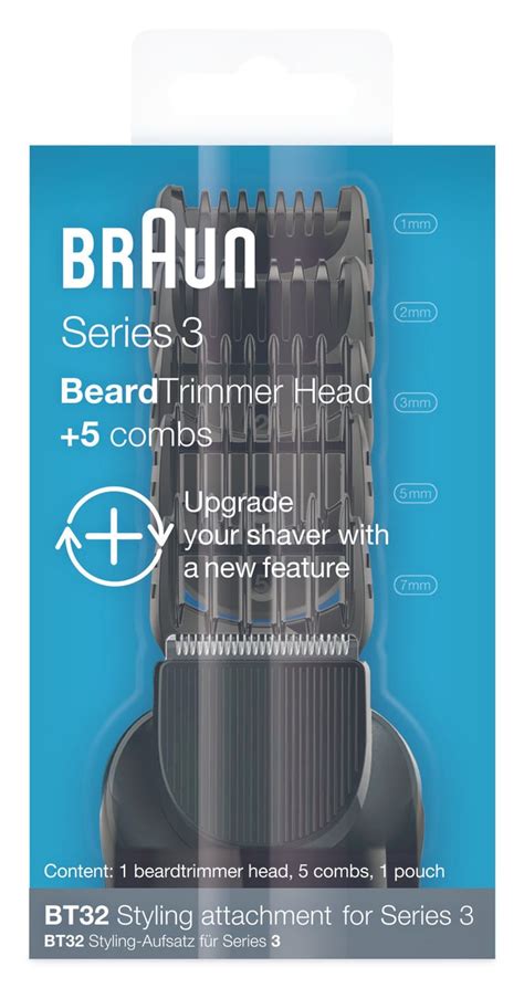 Braun Trimmer Head Series 3 Bt32 5 Combs Vj Salomone Marketing