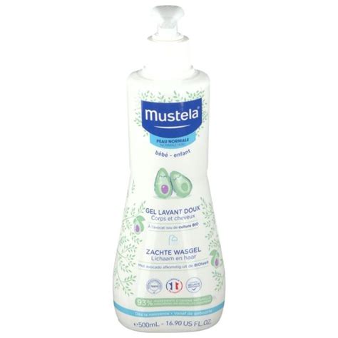 Mustela Gel Detergente Delicato Pelli Normali 500 Ml Farma Premium Shop