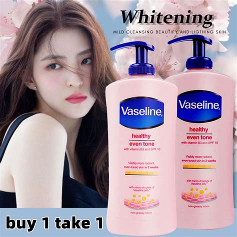 Vaseline Healthy Even Tone Whitening Body Lotion With Vitamin B3 And