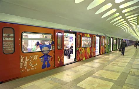Необычные поезда Московского метрополитена