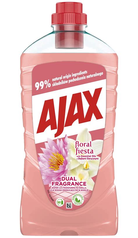 Ajax Floral Fiesta Dual Fragrance Lilia Wodna Ml P Yn Do Mycia