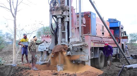 Water Boring Machine Working In Step By Step । Tube Well Borewell Drilling Machine Videos।।