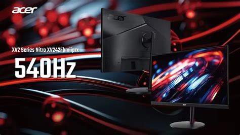 Acer Nitro XV242Fbmiiprx Moniteur Gaming TN à 540 Hz