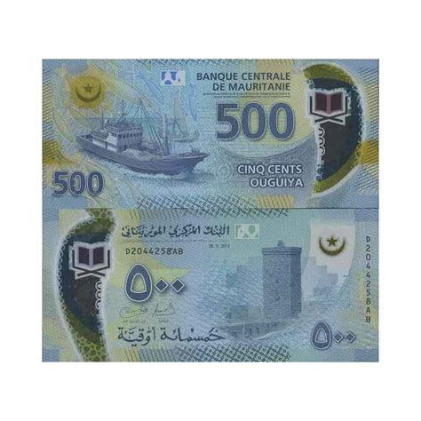 Billet De Banque Collection Mauritanie Pk N Quguiya La