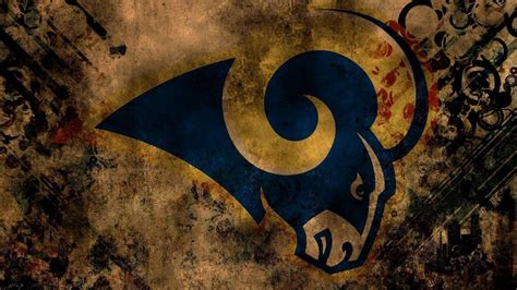 Downloaden Vintage-logo Der Los Angeles Rams | Wallpapers.com