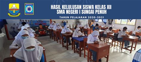 Hasil Kelulusan Siswa Kelas Xii Sma Negeri I Sungai Penuh Tahun