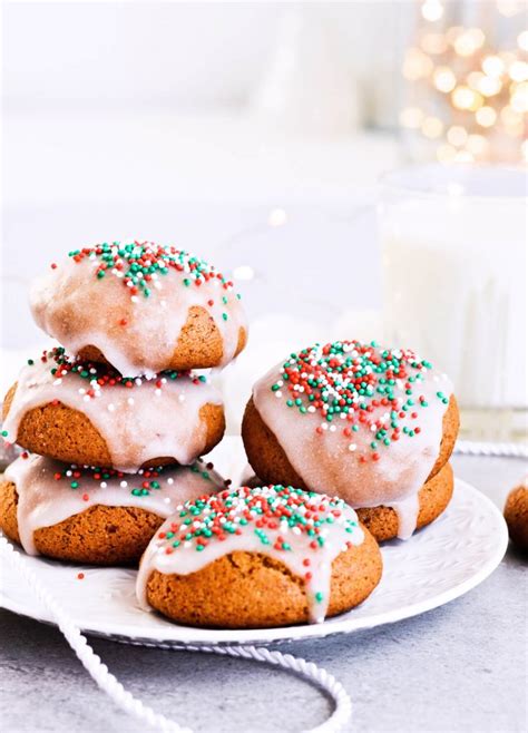 Sugar Glazed Lebkuchen German Christmas Cookies