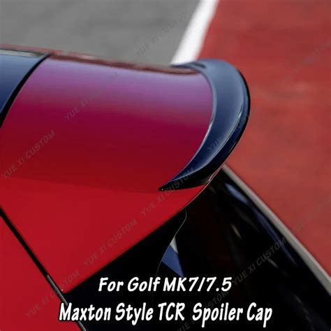 Tcr Rear Roof Spoiler Wing Rear Lip Extension For Volkswagen Golf 7