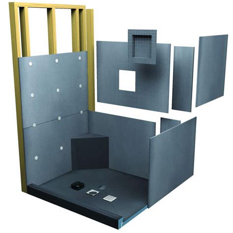 48x72 Wedi Shower Kit In 2020 Shower Kits Shower Systems Custom Shower