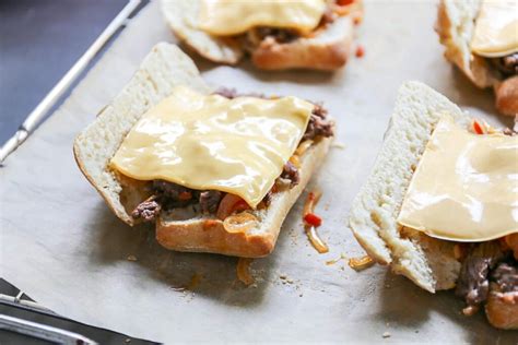 Philly Cheese Steak Sandwich Machtig Lekker Lekker En Simpel