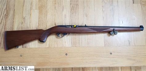 ARMSLIST For Sale Ruger 10 22 Mannlicher Stock Blued Walnut Talo