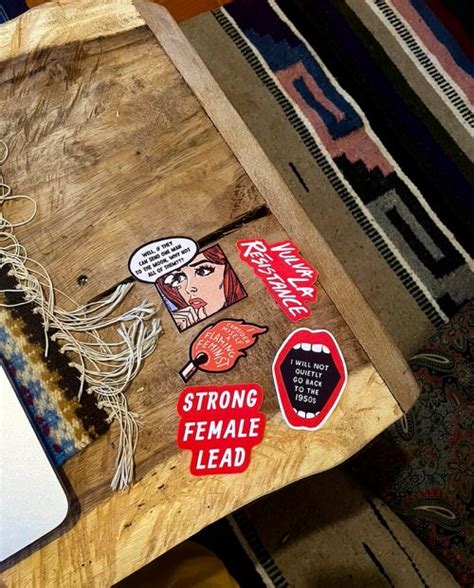 Feminist Sticker Pack Allriot Political Merch