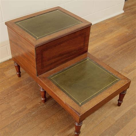 English Mahogany Bed Steps For Sale At 1stdibs