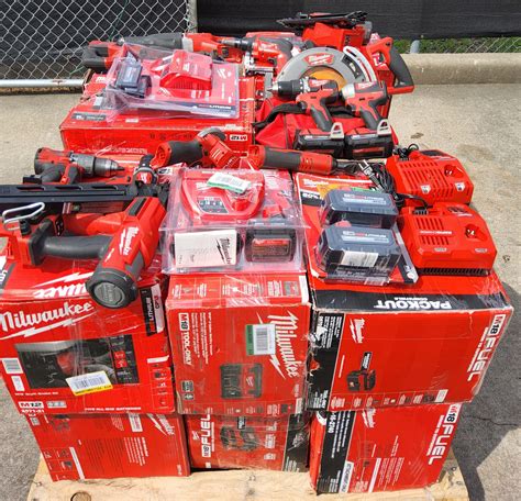 Milwaukee Tool Pallet Lot Id As Is Untested Customer