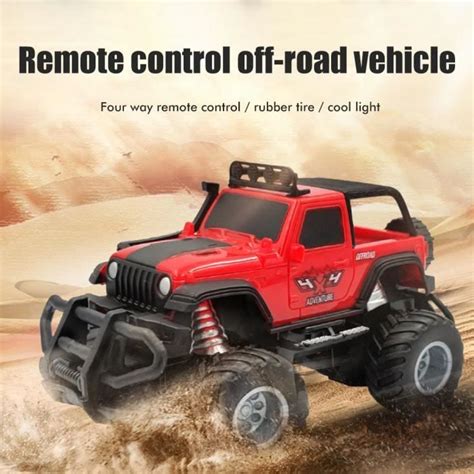 Vgeby Camion Rc Voiture T L Commande Tout Terrain Wd Pour Enfants