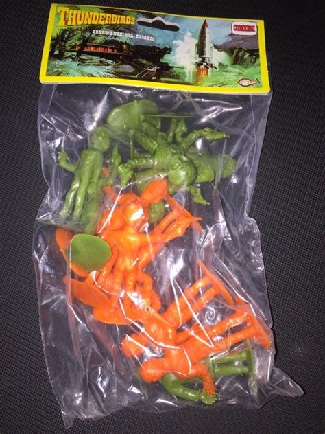 Gerry Anderson Thunderbirds Figure Set Mip 12 Figures Etsy