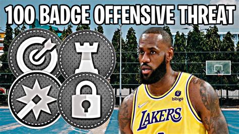 Best Badge Lebron James Build K Next Gen Best Offensive Threat