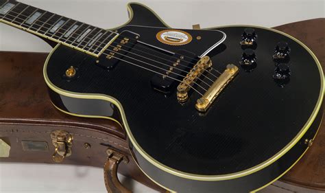 Gibson Custom Shop M2m 1954 Les Paul Custom Reissue 47012 Lightly