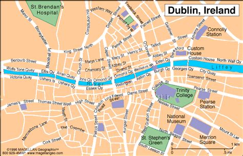 Dublin Map Regional City of Ireland - Map of Ireland City Regional Political