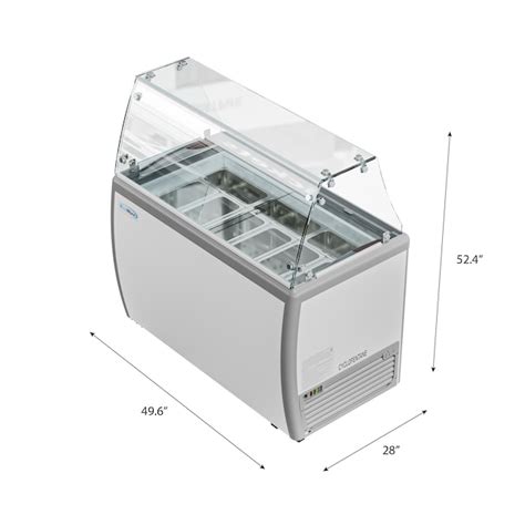 Koolmore 125 Cu Ft Manual Defrost Chest Freezer White Steel Km Gdc 49sd Fg At