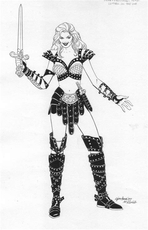 Callisto Xena La Princesa Guerrera Dibujo Fantasy Warrior Warrior Princess Character Design