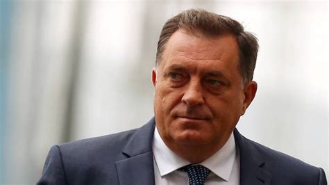 Us Levies Sanctions On Bosnian Serb Leader For Flouting Peace Deal