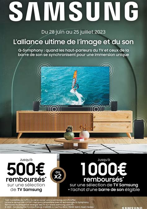 Offre De Remboursement Samsung Tv Oled Et Neo Qled Jusqu