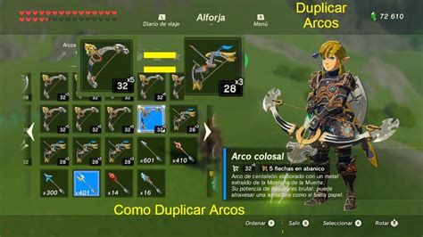 Zelda Breath Of The Wild Como Duplicar Arcos Zelda Breath Of The Wild