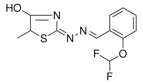 2 DIFLUOROMETHOXY BENZALDEHYDE 4 HO 5 ME 1 3 THIAZOL 2 5H YLIDENE