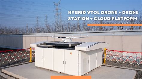 JOUAV VTOL Drone Hangar Self Charging Precision Landing Cloud