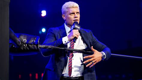 Cody Rhodes R Pond Aux Rumeurs D Un Conflit Dans Les Vestiaires De L