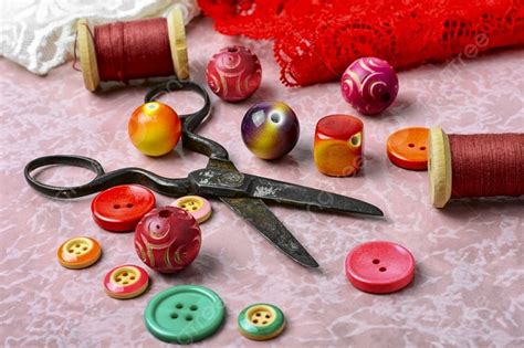 Beads And Lace Bead Craft Photo Background And Picture For Free